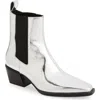 Rag & Bone Joni Chelsea Bootie In Silver