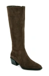 Rag & Bone Brown Joni Knee High Tall Boots In Dark Espresso