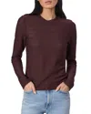 Rag & Bone Julia Top In Dark Purple