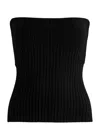 RAG & BONE RAG & BONE KAELA STRAPLESS RIBBED-KNIT TOP