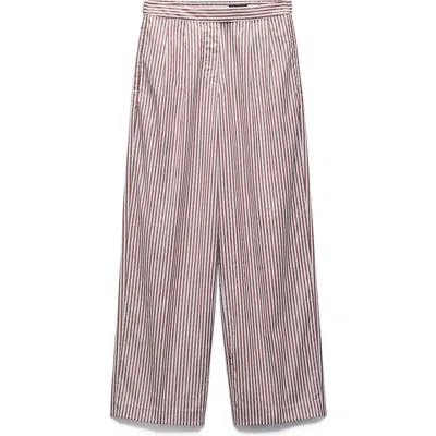 RAG & BONE RAG & BONE LACEY STRIPE COTTON PANTS