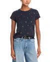 Rag & Bone Allover Ladybug Tee In Black Multi