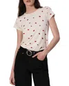 Rag & Bone Ladybug T-shirt In White Multi
