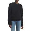 Rag & Bone Lani Wool & Mohair Blend Sweater In Black