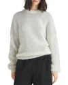 Rag & Bone Lani Wool & Mohair-blend Sweater In White