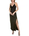Rag & Bone Rissa Bias Cut Slipdress In Black