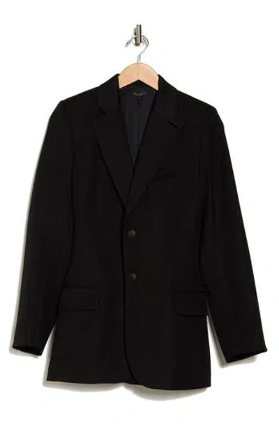 Rag & Bone Laurence Italian Wool Blazer In Black