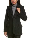 Rag & Bone Lawrence Wool Blazer In Black