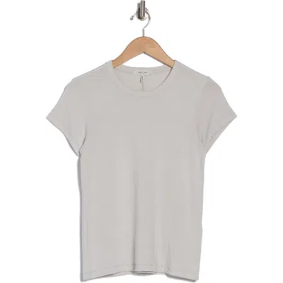 Rag & Bone Lea Crewneck T-shirt In Grey