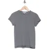 Rag & Bone Luca Gestreiftes T-shirt Aus Stretch-modal In Schwarz