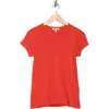 Rag & Bone Lea Crewneck T-shirt In Poppy