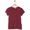 Rag & Bone Lea Crewneck T-shirt In Wine