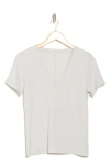 Rag & Bone Lea V-neck T-shirt In Lunarock