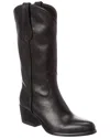 Rag & Bone Black Cowboy Boots In Black