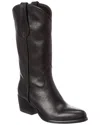 Rag & Bone Black Cowboy Boots In Black