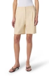 Rag & Bone Leona Linen Blend Shorts In Light Tan