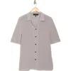 Rag & Bone Lewis Cotton Knit Camp Shirt