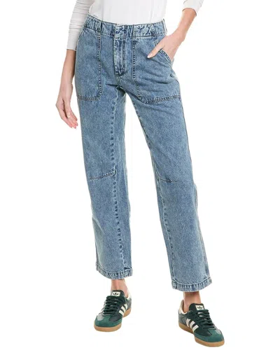 Rag & Bone Leyton Elle Ankle-length Straight Jean In Blue
