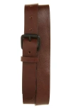 Rag & Bone Liam Leather Belt In Toffee