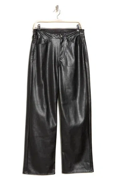 Rag & Bone Logan Faux Leather Pants In Black