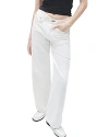 Rag & Bone Featherweight Logan Wide-leg Jeans In Ecru