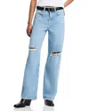 Rag & Bone Logan Mid-rise Wide-leg Jeans In Ludlow