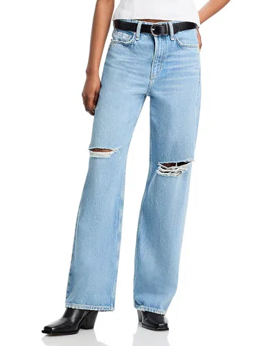 RAG & BONE RAG & BONE LOGAN MID RISE WIDE LEG JEANS IN LUDLOW