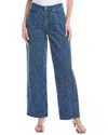 Rag & Bone Logan Mid Tweed Mid-rise Wide Leg Jean