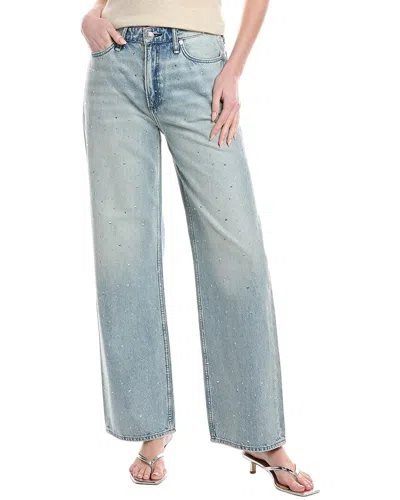 Rag & Bone Logan Misty Jewel Wide Leg Jean