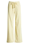 Rag & Bone Logan Ultra Featherweight Drawstring Pants In Pastel Yellow