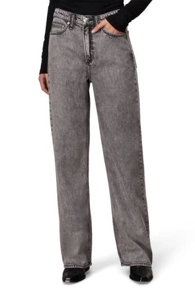 Rag & Bone Logan Wide Leg Jeans In Slate Grey