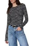 Rag & Bone Luca Long-sleeve Tee In Black Multi