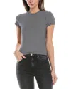 Rag & Bone Luca Gestreiftes T-shirt Aus Stretch-modal In Black