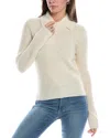 Rag & Bone Madix Polo Sweater In White