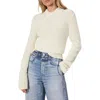 Rag & Bone Madix Polo Sweater In Ivory