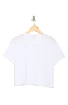 Rag & Bone Mai Boxy Crop T-shirt In White