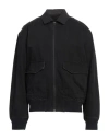 Rag & Bone Man Denim Outerwear Black Size L Cotton, Polyurethane In Black