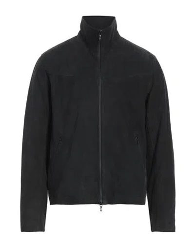 Rag & Bone Man Jacket Charcoal Size L Goat Skin In Grey