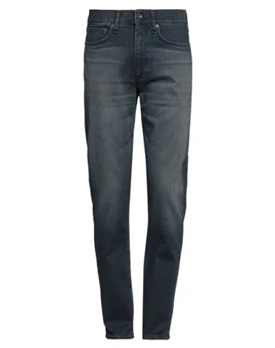 Rag & Bone Man Jeans Blue Size 32w-32l Cotton, Elastane