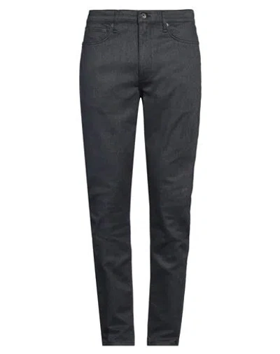Rag & Bone Man Jeans Navy Size 30w-32l Cotton, Polyester, Elastane In Navy Blue