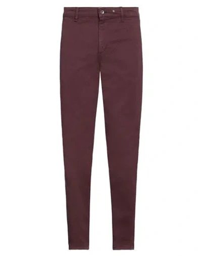 Rag & Bone Man Pants Chocolate Brown Size 30 Cotton, Elastane