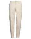 Rag & Bone Man Pants Cream Size 34 Cotton, Viscose, Elastane In White