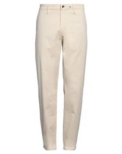Rag & Bone Man Pants Cream Size 34 Cotton, Viscose, Elastane In White
