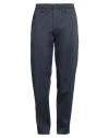 Rag & Bone Man Pants Navy Size 34 Cotton, Viscose, Elastane In Navy