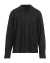 Rag & Bone Man Shirt Black Size S Wool, Polyester, Viscose, Elastane, Cotton In Black