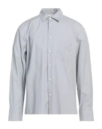 Rag & Bone Man Shirt Grey Size L Cotton, Nylon, Elastane