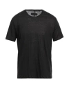 Rag & Bone Man T-shirt Black Size M Pima Cotton In Black