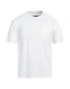 Rag & Bone Man T-shirt White Size S Bamboo, Polyester In White