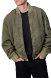 Rag & Bone Manston Shell Bomber Jacket In Army