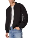 Rag & Bone Cotton-blend Bomber Jacket In Black